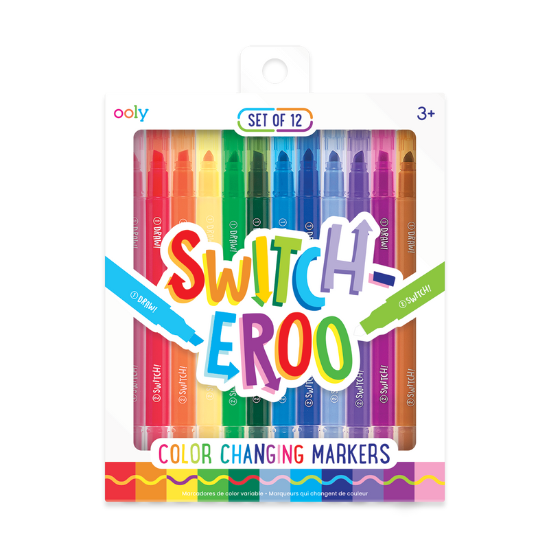 OOLY - Switcheroo Colour Changing Markers - Set of 12
