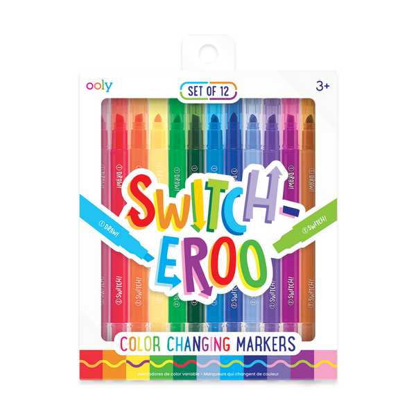 OOLY - Switcheroo Colour Changing Markers - Set of 12