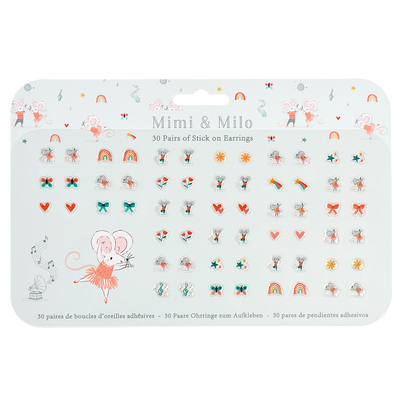 Mimi and Milo Stick on Earrings