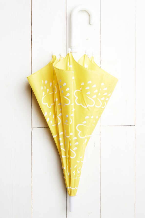 Grass & Air - Little Kids Colour-Revealing Umbrella - Yellow