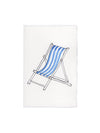 Scribble & Daub - Deck Chair Card -Blue