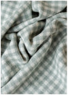 TBCo - Lambswool Oversized Scarf in Sage Gingham