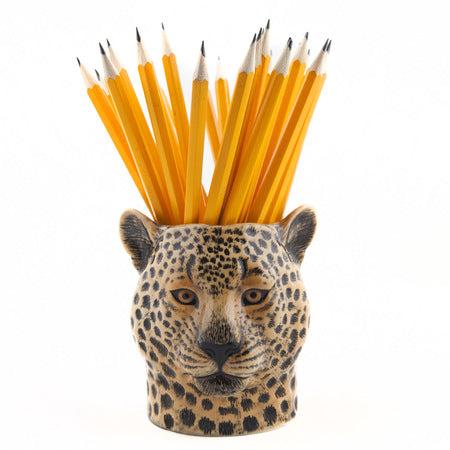 Leopard Pencil Pot