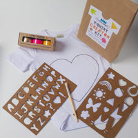 Little Mashers - Heart Creative Kit - Design Your Own T-Shirt - 7-8 Years
