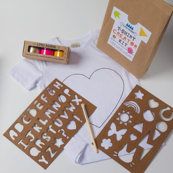 Little Mashers - Heart Creator Kit - Design Your Own T-Shirt - 9-10 Years