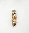 Large Juniper Smudge, Selenite and Dried Flowers