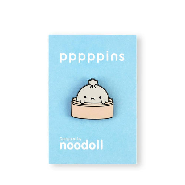 Noodoll - Ricebao Steamed Bao Bun Hard Enamel Pin