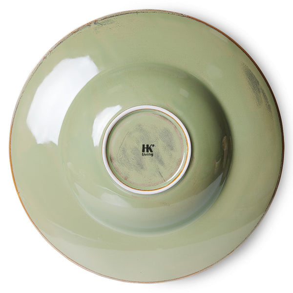 Chef Ceramics - Pasta Plate - Moss Green