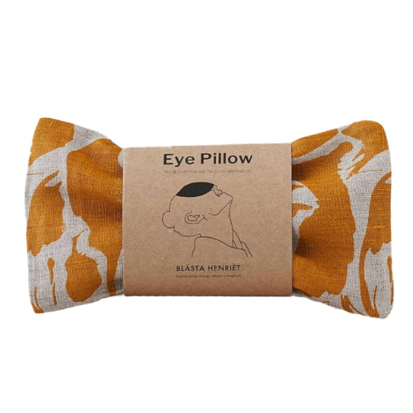 Eye Pillow - Printed Yellow Creatures