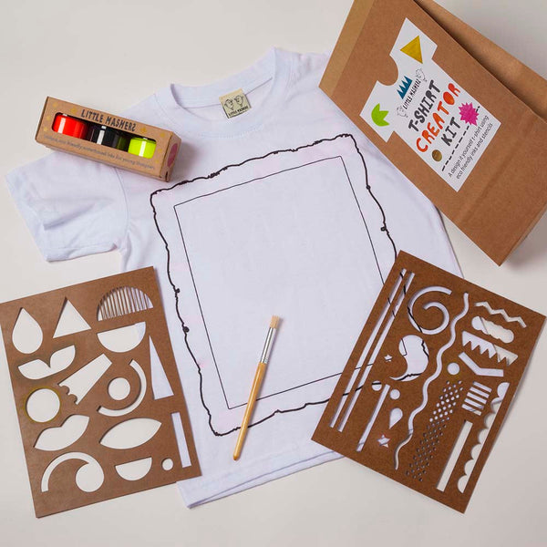 Little Mashers - Portrait Creator Kit - Design Your Own T-Shirt - 7-8 Years