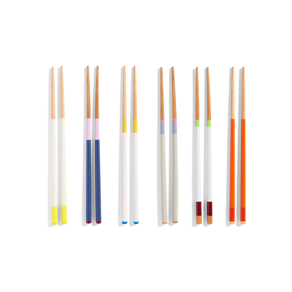 Colourful Chopsticks Set of 6