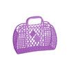 Sun Jellies - Retro Basket Jelly Bag - Purple - Small