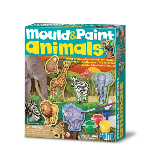 Kidzlabs - Mould and Paint - Animals