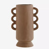 Madam Stoltz - Stoneware Vase - Nougat