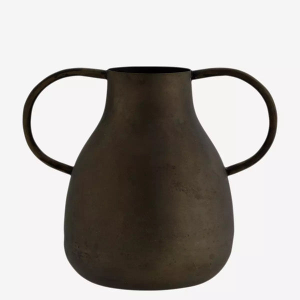 Madam Stoltz - Iron Vase W/Handles