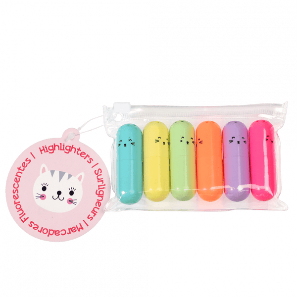 Cat Highlighters (pack of 6)