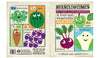Jo & Nic’s Crinkly Cloth Books - Nursery Times Crinkly Newspaper - Fruit & Veg