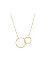 Double Twisted Necklace - Gold
