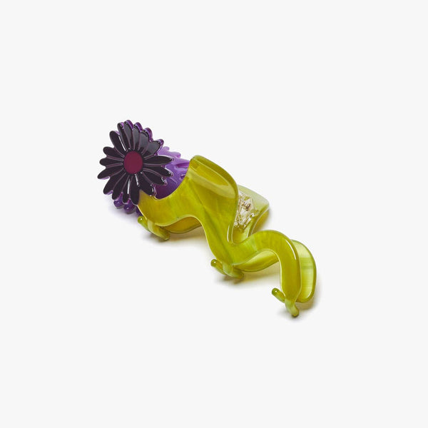 Wavy Daisy Claw Clip