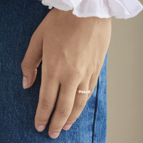 Ocean Treasure Ring - Gold Plated