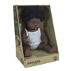 Miniland - Toddler Doll african girl 38CM