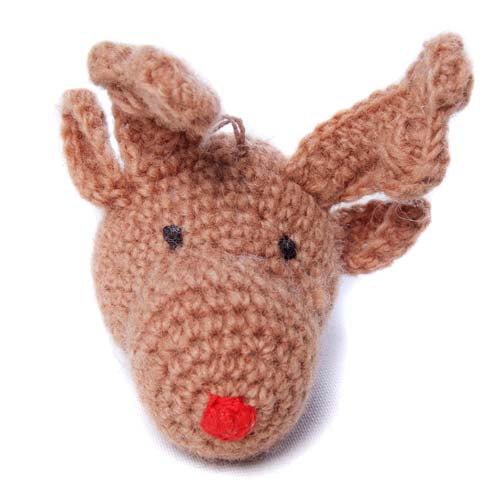 Amica - crochet Rudolph Head