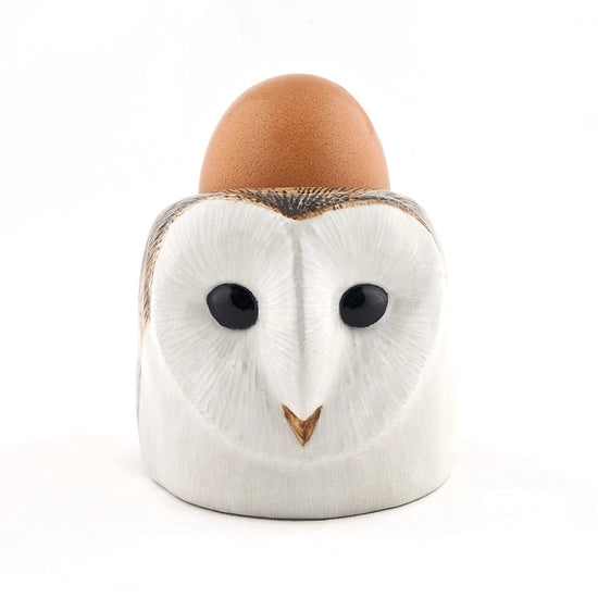 QUAIL - Barn Owl Face Egg Cup