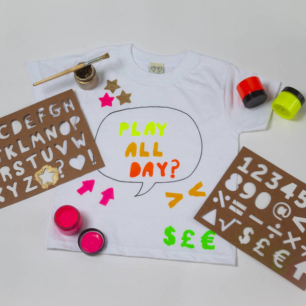 Little Mashers - Speech Creator Kit - Design Your Own T-Shirt - 7-8 Years