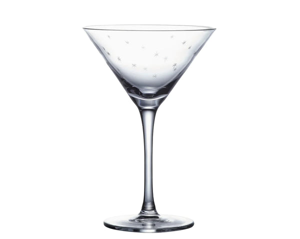 Martini Glasses - Set of 2 - Stars