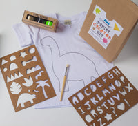 Little Mashers - Dinosaur Creator Kit - Design Your Own T-Shirt - 3-4 Years