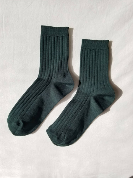 Le Bon Shoppe - Her Socks -Peacock Cotton Socks