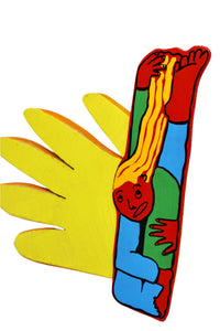 Farted in Yoga Bookmark: Red