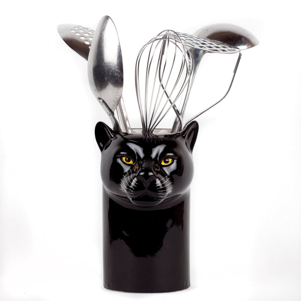 Panther Utensil Pot