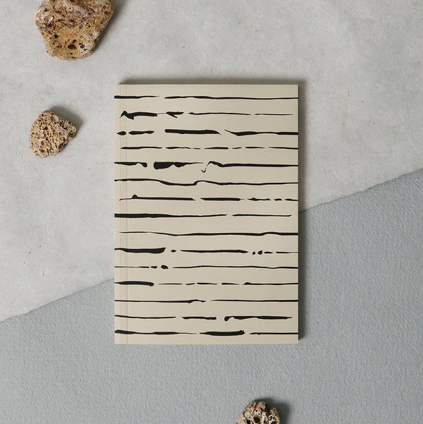 A5 Layflat Softcover Notebook - Tide