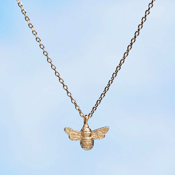 Bee Necklace - Gold