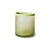 HKliving - Glass Tea Light Holder - Olive
