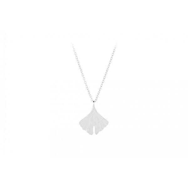 Biloba necklace - Silver