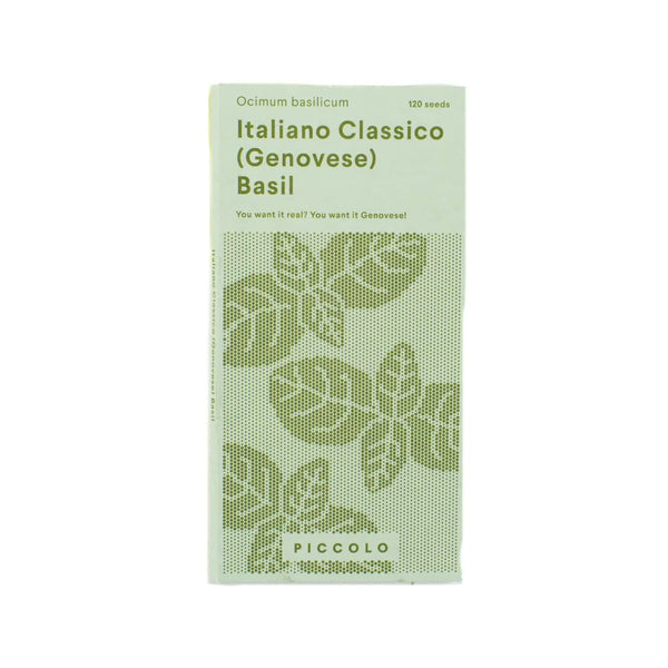 Piccolo- Italiano Classico Basil 120 seeds (Genovese)