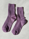 Le Bon Shoppe - Her Socks - Modal Lurex Lilac Glitter