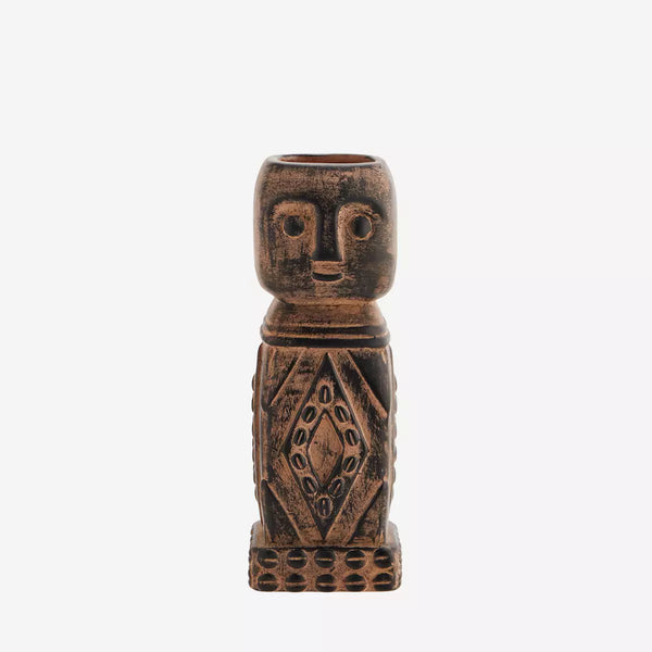 Terracotta Vase with Imprints