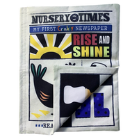 Crinkly Cloth Newspaper - Rise & Shine