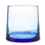 Nicola Spring - Merzouga Recycled Tumbler Glass - 200ml - Blue