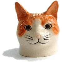 QUAIL - Cat Face of Squash Egg Cup