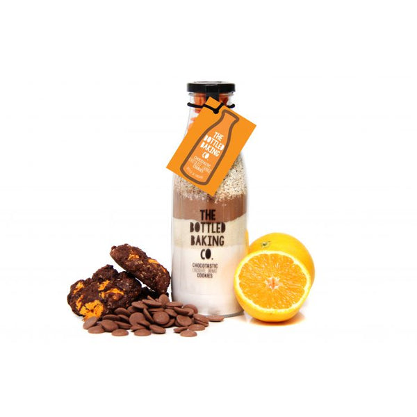 The Bottled Baking Co - Chocolate Orange Cookie Baking Mix in a Bottle