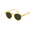 #D Sunglasses - Yellow Honey (Green Lenses)