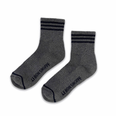 Girlfriend Socks - Soot