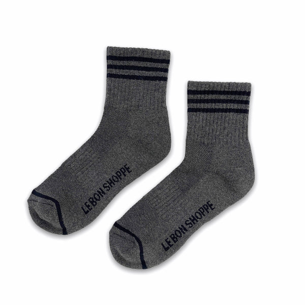 Girlfriend Socks - Soot