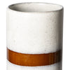 HKliving - 70s Ceramics: Vase L, snow