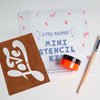 Little Mashers - Mini Stencil Starter Kit - Love Design