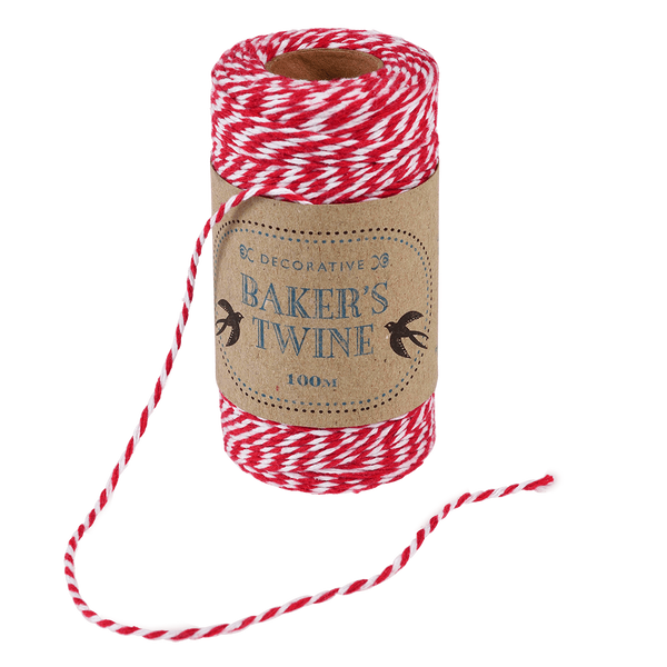 Red and White Bakers Twine